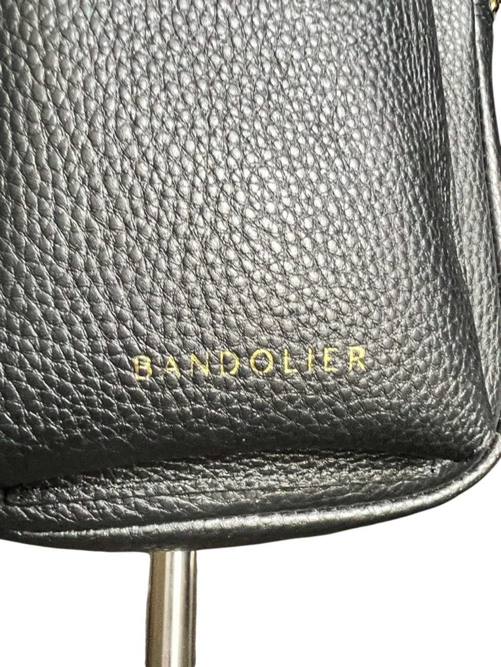 Bandolier Dillon Crossbody Bag in Black and Gold - Picture 7 of 16